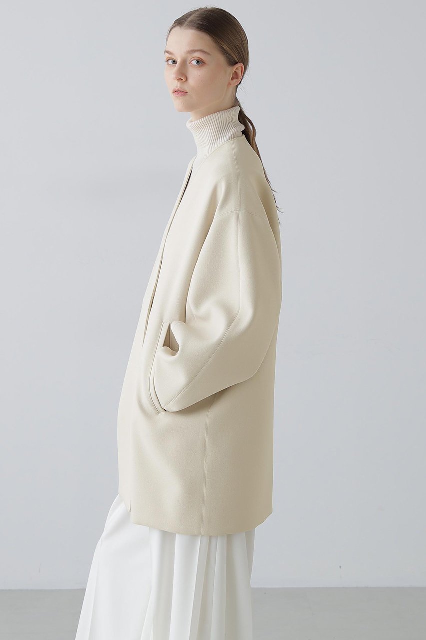 【アドーア/ADORE】のバイカラーボンディングジャケット 人気、トレンドファッション・服の通販 founy(ファニー) 　ファッション　Fashion　レディースファッション　Fashion for Women　アウター　Coat / Outerwear Collection　レディースジャケット・軽アウター　Jackets　ジャケット　Jacket, Outerwear　ハーフ　Half, Half-Length　フォルム　Silhouette, Form　ボンディング　Bonding, Bonded Fabric　新作・新入荷　New Arrivals / New In　other-4|ID: prp329100004815848 ipo3291000000034979461