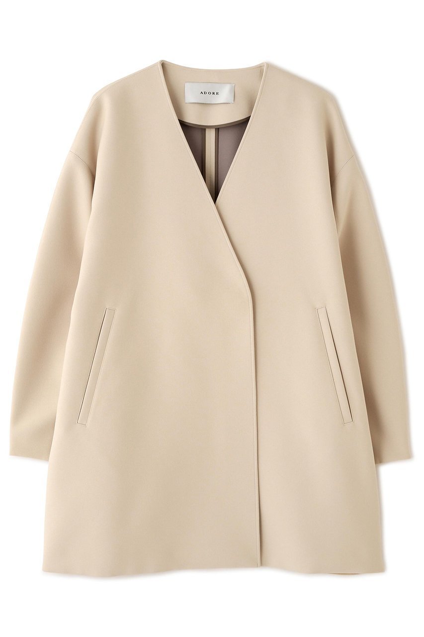 【アドーア/ADORE】のバイカラーボンディングジャケット 人気、トレンドファッション・服の通販 founy(ファニー) 　ファッション　Fashion　レディースファッション　Fashion for Women　アウター　Coat / Outerwear Collection　レディースジャケット・軽アウター　Jackets　ジャケット　Jacket, Outerwear　ハーフ　Half, Half-Length　フォルム　Silhouette, Form　ボンディング　Bonding, Bonded Fabric　 other-1|ID: prp329100004815848 ipo3291000000035456899