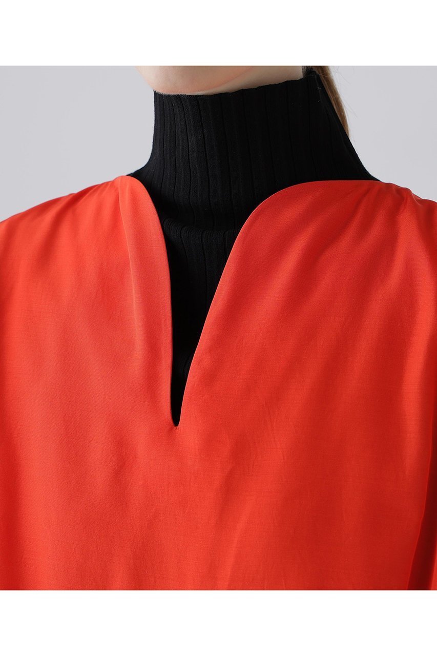 【アドーア/ADORE】のシルキークロスワンピース 人気、トレンドファッション・服の通販 founy(ファニー) 　ファッション　Fashion　レディースファッション　Fashion for Women　ワンピース　Dresses　チュニック　Tunic Tops & Dresses　チュニック　Tunic, Long Top　ドレープ　Drape, Draping Fabric　フェミニン　Feminine, Girly　フレア　Flare, Flared　ブラウジング　Blouson Silhouette, Cinched Waist　ロング　Long, Long-Length　エレガント 上品　Elegant　other-6|ID: prp329100004815853 ipo3291000000035568636