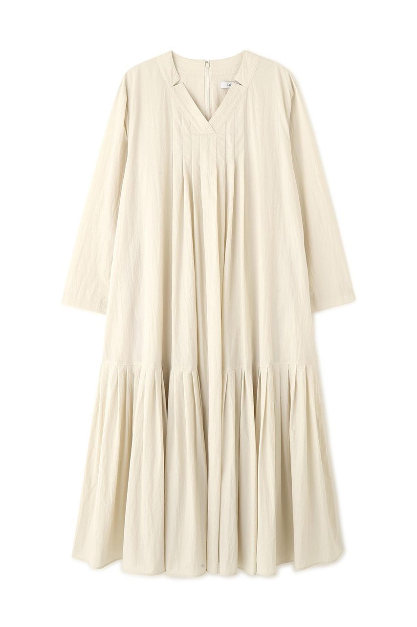 【アドーア/ADORE】のライトナイロンワンピース インテリア・キッズ・メンズ・レディースファッション・服の通販 founy(ファニー) 　ファッション　Fashion　レディースファッション　Fashion for Women　ワンピース　Dresses　チュニック　Tunic Tops & Dresses　タフタ　Taffeta, Structured Fabric　チュニック　Tunic, Long Top　ドレス　Dress, One-Piece　ロング　Long, Long-Length　ベージュ|ID: prp329100004815855 ipo3291000000035511450