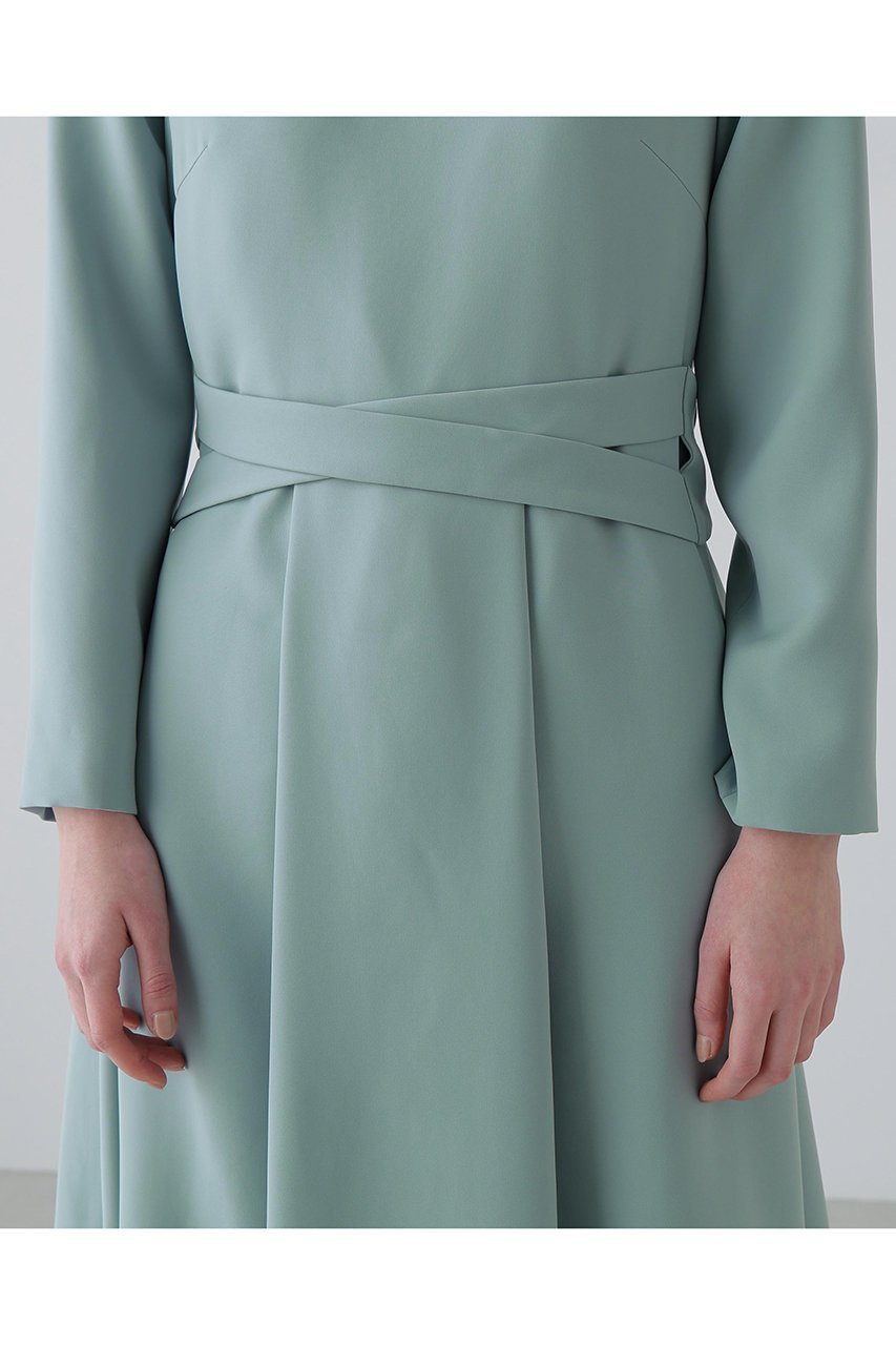 【アドーア/ADORE】のパウダリーダブルサテンワンピース 人気、トレンドファッション・服の通販 founy(ファニー) 　ファッション　Fashion　レディースファッション　Fashion for Women　ワンピース　Dresses　チュニック　Tunic Tops & Dresses　クラシカル　Classical, Vintage-Inspired　クラシック　Classic, Timeless Style　チュニック　Tunic, Long Top　ドレス　Dress, One-Piece　ドレープ　Drape, Draping Fabric　ロング　Long, Long-Length　エレガント 上品　Elegant　other-8|ID: prp329100004815857 ipo3291000000035551350