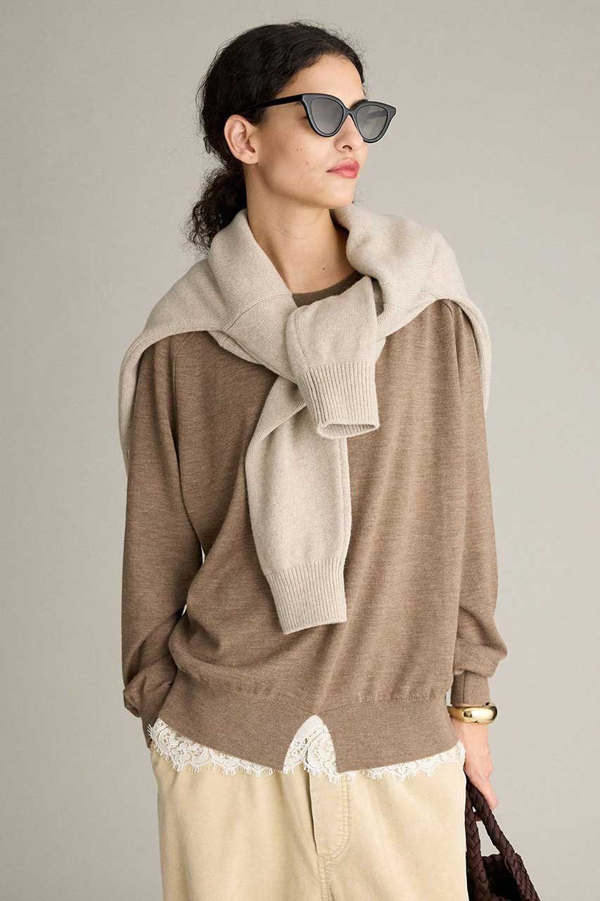 【ブリル/BRILL】のCashmere ラグランプルオーバー 人気、トレンドファッション・服の通販 founy(ファニー) 　ファッション　Fashion　レディースファッション　Fashion for Women　トップス・カットソー　Cut & Sew Tops　ニット　Knit Tops & Sweaters　カジュアルプルオーバー・ニットトップス　Pullovers & Knit Tops / Casual Pullovers　フロント　Front, Front Design　ベーシック　Basic, Essential　リラックス　Relax, Relaxed Fit　エレガント 上品　Elegant　新作・新入荷　New Arrivals / New In　other-4|ID: prp329100004815859 ipo3291000000034979545