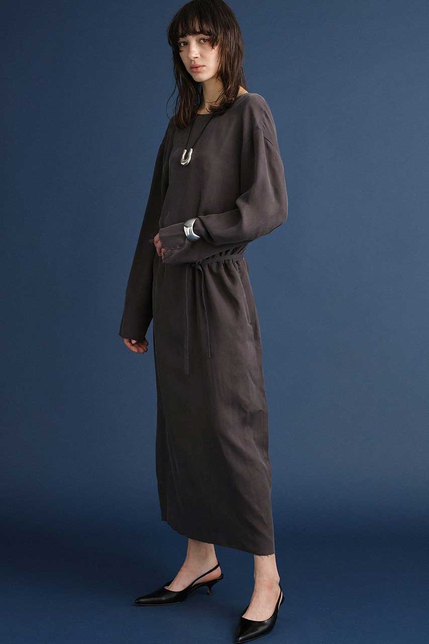 【ブリル/BRILL】のフィブリルアレンジワンピース 人気、トレンドファッション・服の通販 founy(ファニー) 　ファッション　Fashion　レディースファッション　Fashion for Women　ワンピース　Dresses　チュニック　Tunic Tops & Dresses　ギャザー　Gathered, Ruffled　シンプル　Simple, Minimal　ストレート　Straight, Straight Cut　チュニック　Tunic, Long Top　ロング　Long, Long-Length　再入荷　Restock / Back in Stock　other-2|ID: prp329100004815863 ipo3291000000035456973