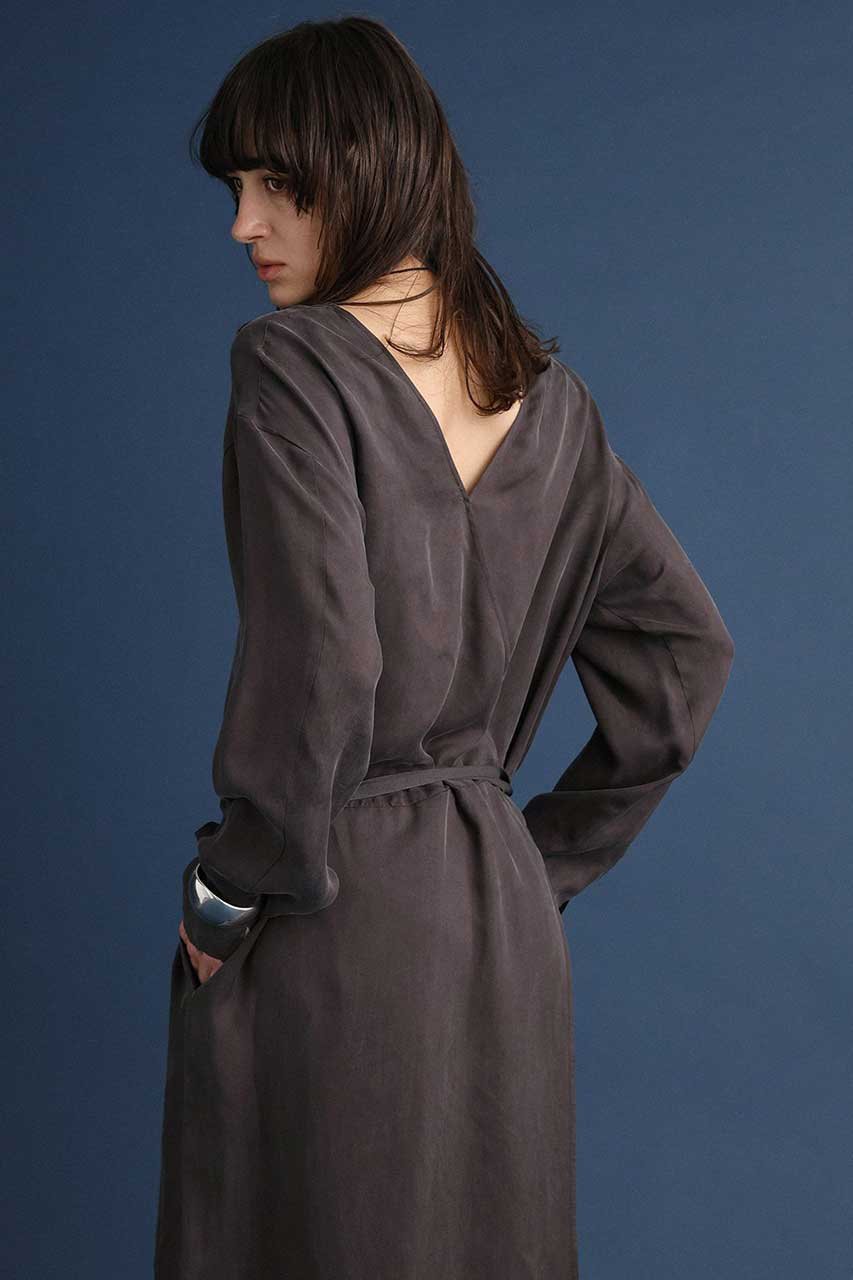 【ブリル/BRILL】のフィブリルアレンジワンピース 人気、トレンドファッション・服の通販 founy(ファニー) 　ファッション　Fashion　レディースファッション　Fashion for Women　ワンピース　Dresses　チュニック　Tunic Tops & Dresses　ギャザー　Gathered, Ruffled　シンプル　Simple, Minimal　ストレート　Straight, Straight Cut　チュニック　Tunic, Long Top　ロング　Long, Long-Length　再入荷　Restock / Back in Stock　other-6|ID: prp329100004815863 ipo3291000000035456982