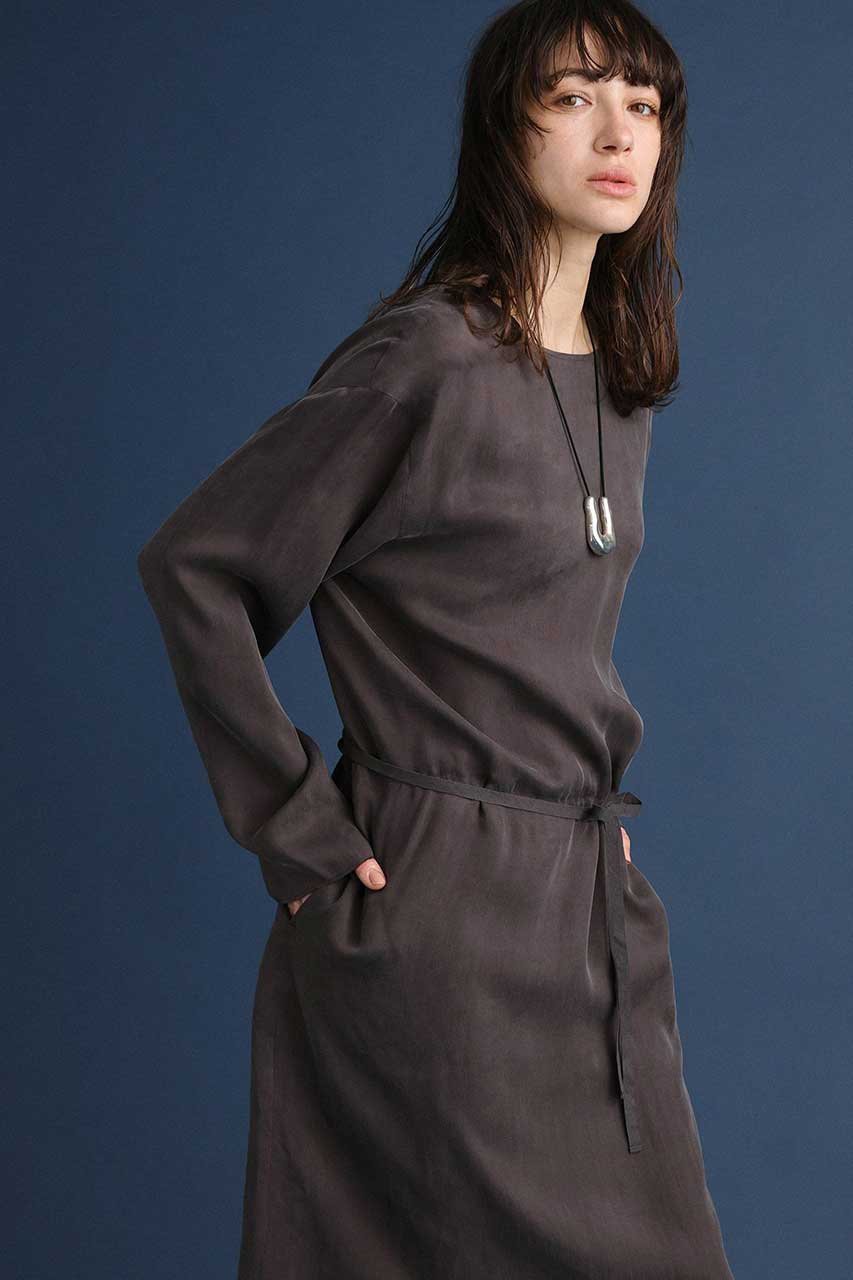 【ブリル/BRILL】のフィブリルアレンジワンピース 人気、トレンドファッション・服の通販 founy(ファニー) 　ファッション　Fashion　レディースファッション　Fashion for Women　ワンピース　Dresses　チュニック　Tunic Tops & Dresses　ギャザー　Gathered, Ruffled　シンプル　Simple, Minimal　ストレート　Straight, Straight Cut　チュニック　Tunic, Long Top　ロング　Long, Long-Length　再入荷　Restock / Back in Stock　other-7|ID: prp329100004815863 ipo3291000000035470712