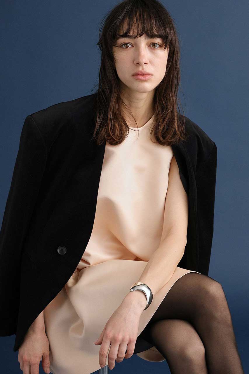 【ブリル/BRILL】のサテンミニドレス インテリア・キッズ・メンズ・レディースファッション・服の通販 founy(ファニー) 　ファッション　Fashion　レディースファッション　Fashion for Women　ワンピース　Dresses　フォーマル・パーティードレス・結婚式用ドレス　Elegant & Casual Dresses　チュニック　Tunic Tops & Dresses　ギャザー　Gathered, Ruffled　サテン　Satin, Glossy Fabric　シンプル　Simple, Minimal　ジャケット　Jacket, Outerwear　チュニック　Tunic, Long Top　ドレス　Dress, One-Piece　パーティ　Party, Party Style　エレガント 上品　Elegant　新作・新入荷　New Arrivals / New In　ベビーピンク|ID: prp329100004815865 ipo3291000000034979585