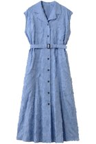 【アキラナカ/AKIRANAKA】のBlock フラワー ドレス 人気、トレンドファッション・服の通販 founy(ファニー) ファッション Fashion レディースファッション Fashion for Women ワンピース Dresses フォーマル・パーティードレス・結婚式用ドレス Elegant & Casual Dresses チュニック Tunic Tops & Dresses 2026年 2026 ジャカード/ジャガード Jacquard, Woven Pattern チュニック Tunic, Long Top ドレス Dress, One-Piece フラワー Flower, Floral ブロック Block, Solid Block Pattern マキシ Maxi, Full Length モダン Modern, Contemporary ロング Long, Long-Length 夏 Summer 春 Spring S/S・春夏 SS, Spring/Summer, Warm Season 透かし Cut-Out, Lacework thumbnail ブルー|ID: prp329100004815876 ipo3291000000034979657