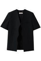 【アキラナカ/AKIRANAKA】のTeodora ハーフスリーブ ジャケット 人気、トレンドファッション・服の通販 founy(ファニー) ファッション Fashion レディースファッション Fashion for Women アウター Coat / Outerwear Collection レディースジャケット・軽アウター Jackets 2026年 2026 カッティング Cutting Detail ジャケット Jacket, Outerwear スリーブ Sleeve, Long Sleeve / Short Sleeve ハーフ Half, Half-Length フロント Front, Front Design リラックス Relax, Relaxed Fit エレガント 上品 Elegant 夏 Summer 春 Spring S/S・春夏 SS, Spring/Summer, Warm Season thumbnail ブラック|ID: prp329100004815880 ipo3291000000034979689