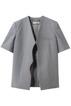 【アキラナカ/AKIRANAKA】のTeodora ハーフスリーブ ジャケット 人気、トレンドファッション・服の通販 founy(ファニー) ファッション Fashion レディースファッション Fashion for Women アウター Coat / Outerwear Collection レディースジャケット・軽アウター Jackets 2026年 2026 カッティング Cutting Detail ジャケット Jacket, Outerwear スリーブ Sleeve, Long Sleeve / Short Sleeve ハーフ Half, Half-Length フロント Front, Front Design リラックス Relax, Relaxed Fit エレガント 上品 Elegant 夏 Summer 春 Spring S/S・春夏 SS, Spring/Summer, Warm Season thumbnail グレー|ID: prp329100004815880 ipo3291000000034979691