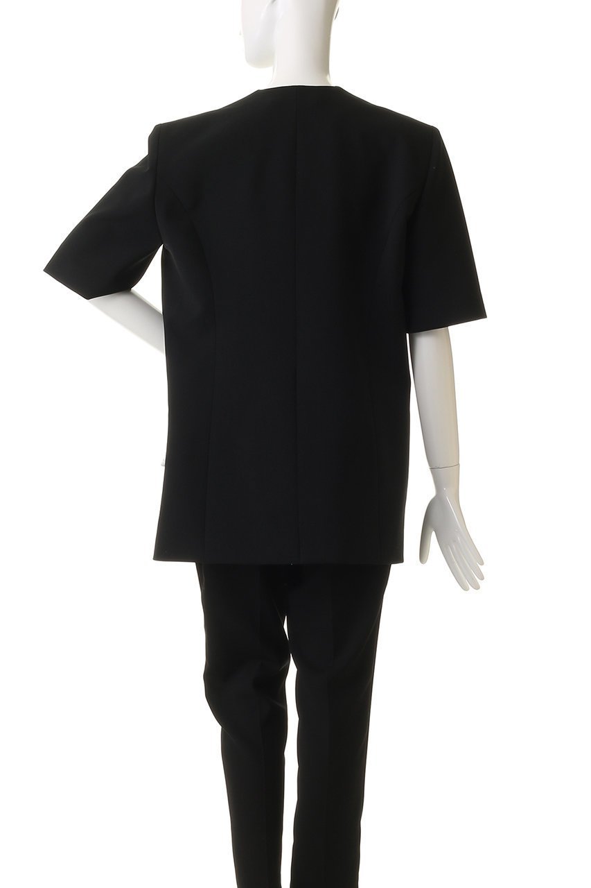 【アキラナカ/AKIRANAKA】のTeodora ハーフスリーブ ジャケット 人気、トレンドファッション・服の通販 founy(ファニー) 　ファッション　Fashion　レディースファッション　Fashion for Women　アウター　Coat / Outerwear Collection　レディースジャケット・軽アウター　Jackets　2026年　2026　カッティング　Cutting Detail　ジャケット　Jacket, Outerwear　スリーブ　Sleeve, Long Sleeve / Short Sleeve　ハーフ　Half, Half-Length　フロント　Front, Front Design　リラックス　Relax, Relaxed Fit　エレガント 上品　Elegant　夏　Summer　春　Spring　S/S・春夏　SS, Spring/Summer, Warm Season　other-4|ID: prp329100004815880 ipo3291000000035486284