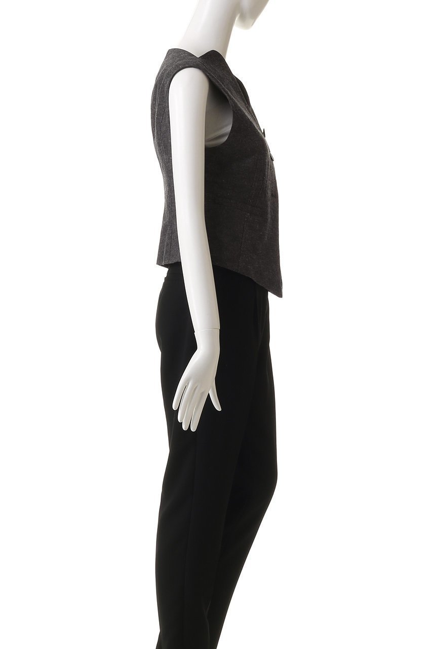 【アキラナカ/AKIRANAKA】のSesilia ベスト 人気、トレンドファッション・服の通販 founy(ファニー) 　ファッション　Fashion　レディースファッション　Fashion for Women　アウター　Coat / Outerwear Collection　レディースジャケット・軽アウター　Jackets　2026年　2026　カッティング　Cutting Detail　クロップド　Cropped, Short Length　コンパクト　Compact, Small Size　シェイプ　Shape, Slim Fit　ジャケット　Jacket, Outerwear　フォルム　Silhouette, Form　ベスト　Vest, Waistcoat　ボトム　Bottoms, Lower Wear　マキシ　Maxi, Full Length　モダン　Modern, Contemporary　リネン　Linen, Linen Fabric　エレガント 上品　Elegant　夏　Summer　春　Spring　S/S・春夏　SS, Spring/Summer, Warm Season　other-3|ID: prp329100004815884 ipo3291000000035669913