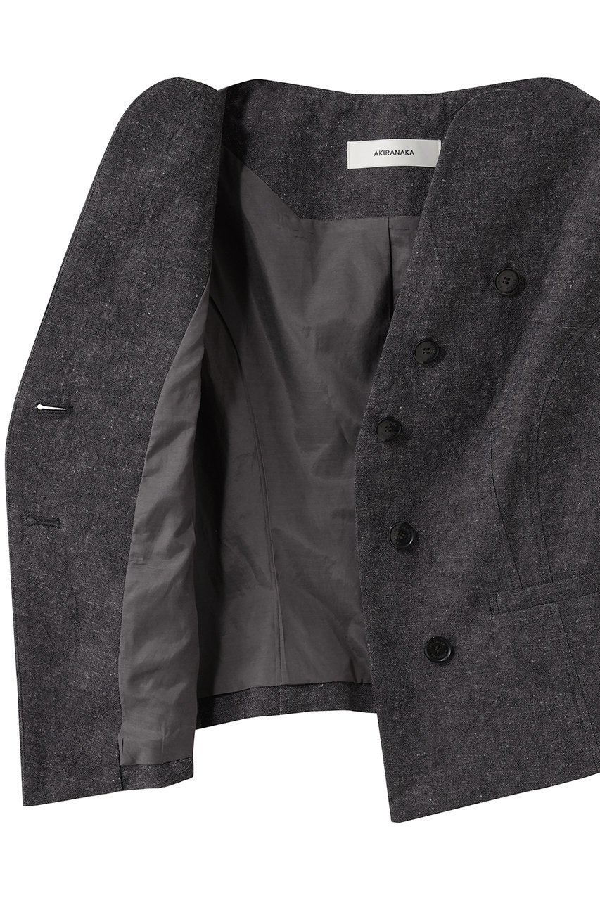 【アキラナカ/AKIRANAKA】のSesilia ベスト 人気、トレンドファッション・服の通販 founy(ファニー) 　ファッション　Fashion　レディースファッション　Fashion for Women　アウター　Coat / Outerwear Collection　レディースジャケット・軽アウター　Jackets　2026年　2026　カッティング　Cutting Detail　クロップド　Cropped, Short Length　コンパクト　Compact, Small Size　シェイプ　Shape, Slim Fit　ジャケット　Jacket, Outerwear　フォルム　Silhouette, Form　ベスト　Vest, Waistcoat　ボトム　Bottoms, Lower Wear　マキシ　Maxi, Full Length　モダン　Modern, Contemporary　リネン　Linen, Linen Fabric　エレガント 上品　Elegant　夏　Summer　春　Spring　S/S・春夏　SS, Spring/Summer, Warm Season　other-6|ID: prp329100004815884 ipo3291000000035669916