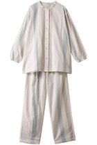 【キッドブルー/KID BLUE】の26Wガーゼストライプパジャマ 人気、トレンドファッション・服の通販 founy(ファニー) ファッション Fashion レディースファッション Fashion for Women トップス・カットソー Cut & Sew Tops ストライプ Stripe, Striped Pattern パジャマ Pajamas, Sleepwear フリル Frill, Ruffle 新作・新入荷 New Arrivals / New In thumbnail アイボリー|ID: prp329100004815899 ipo3291000000034979840