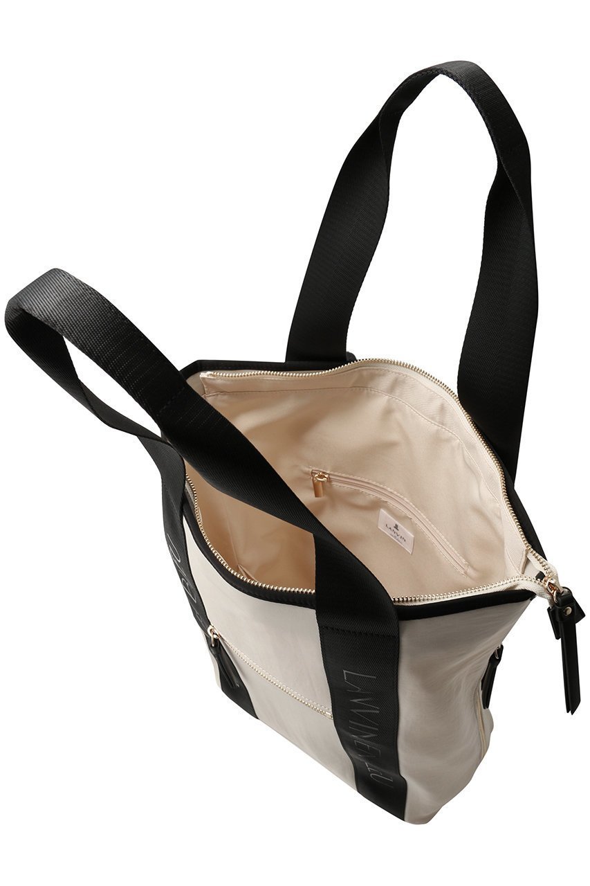 【ランバン オン ブルー/LANVIN en Bleu】のロゴテープ2wayリュック 人気、トレンドファッション・服の通販 founy(ファニー) 　ファッション　Fashion　レディースファッション　Fashion for Women　バッグ　Bags　2026年　2026　ジップ　Zip, Zipper　リュック　Backpack, Rucksack　ワイド　Wide, Wide Fit　エレガント 上品　Elegant　夏　Summer　旅行　Travel　春　Spring　S/S・春夏　SS, Spring/Summer, Warm Season　other-5|ID: prp329100004815901 ipo3291000000035773398