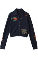 【マザー/MOTHER】のTHE RACQUET CARDIGAN モチーフカーディガン (RLC) 人気、トレンドファッション・服の通販 founy(ファニー) ファッション Fashion レディースファッション Fashion for Women トップス・カットソー Cut & Sew Tops ニット Knit Tops & Sweaters カーディガン・羽織り Layered Style Cardigans 2026年 2026 カラフル Colorful Design カーディガン Cardigan, Knitwear クロップド Cropped, Short Length グラフィック Graphic, Graphic Design コンパクト Compact, Small Size ボトム Bottoms, Lower Wear モチーフ Motif, Design Theme 夏 Summer 春 Spring S/S・春夏 SS, Spring/Summer, Warm Season |ID:prp329100004815905