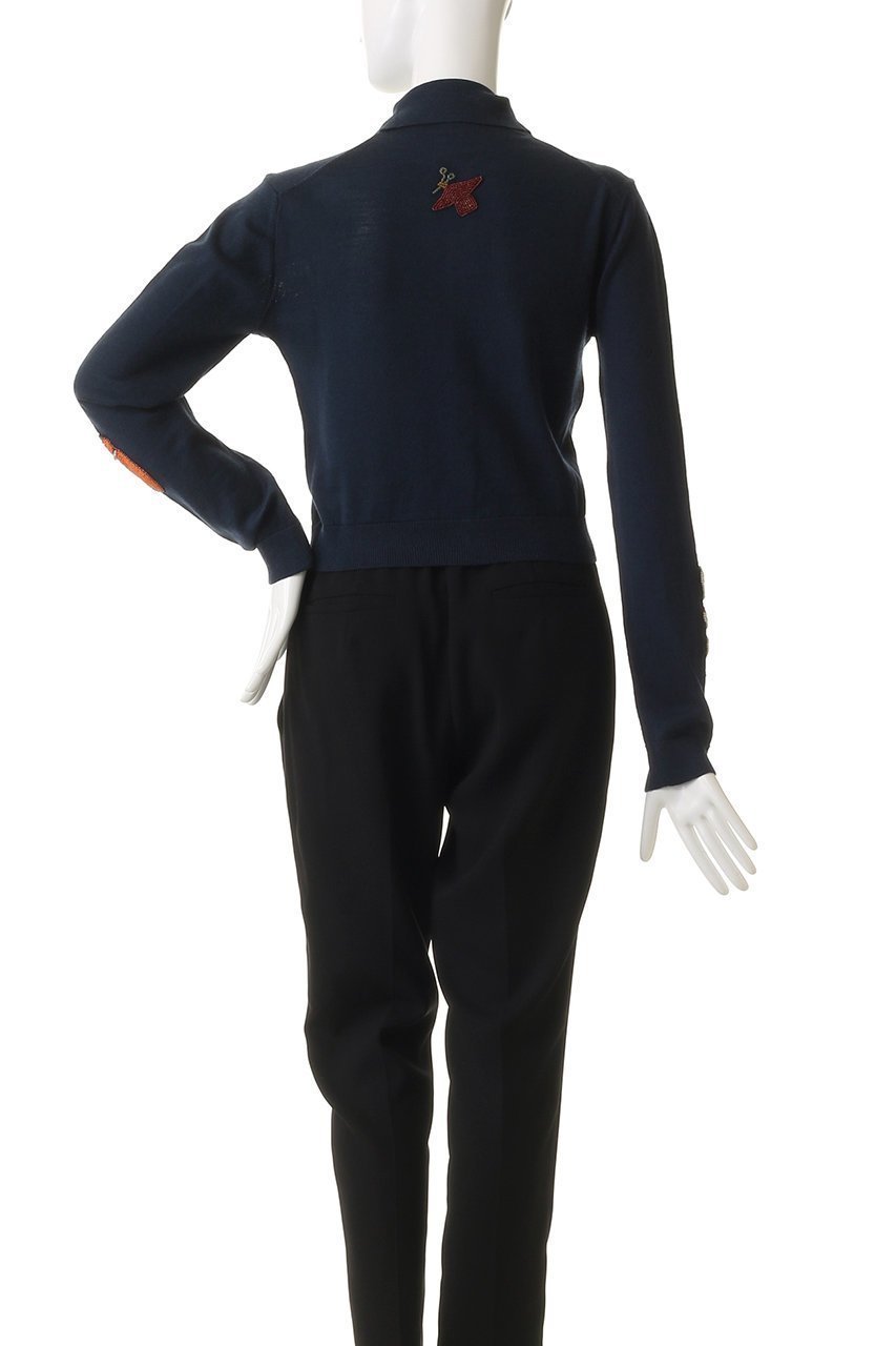 【マザー/MOTHER】のTHE RACQUET CARDIGAN モチーフカーディガン (RLC) 人気、トレンドファッション・服の通販 founy(ファニー) 　ファッション　Fashion　レディースファッション　Fashion for Women　トップス・カットソー　Cut & Sew Tops　ニット　Knit Tops & Sweaters　カーディガン・羽織り　Layered Style Cardigans　2026年　2026　カラフル　Colorful Design　カーディガン　Cardigan, Knitwear　クロップド　Cropped, Short Length　グラフィック　Graphic, Graphic Design　コンパクト　Compact, Small Size　ボトム　Bottoms, Lower Wear　モチーフ　Motif, Design Theme　夏　Summer　春　Spring　S/S・春夏　SS, Spring/Summer, Warm Season　other-4|ID: prp329100004815905 ipo3291000000035457158