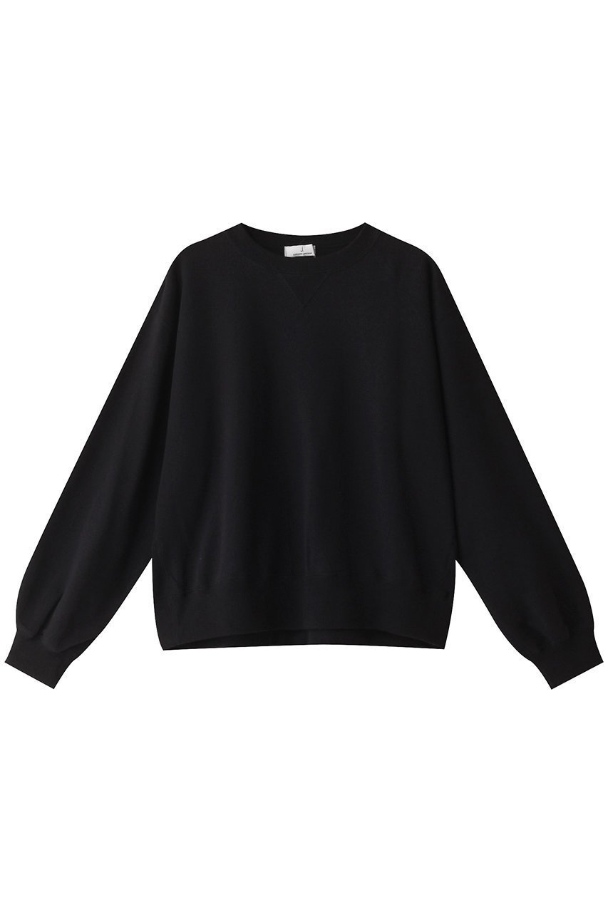 【ジェイドット/j.】のエアリーパイルプルオーバー インテリア・キッズ・メンズ・レディースファッション・服の通販 founy(ファニー) 　ファッション　Fashion　レディースファッション　Fashion for Women　トップス・カットソー　Cut & Sew Tops　シャツ・ブラウス・オフィスカジュアル　Elegant Blouses & Button-Ups　ロングTシャツ・Tシャツ　Longline T-Shirts & Tees　カジュアルプルオーバー・ニットトップス　Pullovers & Knit Tops / Casual Pullovers　カットソー・ベーシックTシャツ　Cut-and-Sewn Tops / Stretch Tees & Basics　スリーブ　Sleeve, Long Sleeve / Short Sleeve　ロング　Long, Long-Length　ブラック|ID: prp329100004815914 ipo3291000000034980071