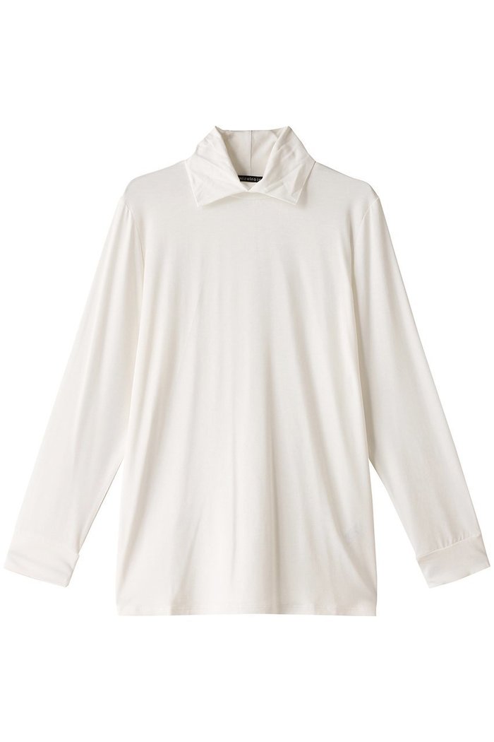 【ミズイロ インド/mizuiro ind】のshirt collar high neck P/O プルオーバー インテリア・キッズ・メンズ・レディースファッション・服の通販 founy(ファニー) https://founy.com/ ファッション Fashion レディースファッション Fashion for Women トップス・カットソー Cut & Sew Tops シャツ・ブラウス・オフィスカジュアル Elegant Blouses & Button-Ups ロングTシャツ・Tシャツ Longline T-Shirts & Tees カジュアルプルオーバー・ニットトップス Pullovers & Knit Tops / Casual Pullovers カットソー・ベーシックTシャツ Cut-and-Sewn Tops / Stretch Tees & Basics インナー Innerwear シンプル Simple, Minimal スリーブ Sleeve, Long Sleeve / Short Sleeve ハイネック High Neck, Mock Neck ベーシック Basic, Essential ロング Long, Long-Length エレガント 上品 Elegant A/W・秋冬 Autumn/Winter |ID: prp329100004815915 ipo3291000000034980085