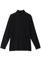 【ミズイロ インド/mizuiro ind】のshirt collar high neck P/O プルオーバー 人気、トレンドファッション・服の通販 founy(ファニー) ファッション Fashion レディースファッション Fashion for Women トップス・カットソー Cut & Sew Tops シャツ・ブラウス・オフィスカジュアル Elegant Blouses & Button-Ups ロングTシャツ・Tシャツ Longline T-Shirts & Tees カジュアルプルオーバー・ニットトップス Pullovers & Knit Tops / Casual Pullovers カットソー・ベーシックTシャツ Cut-and-Sewn Tops / Stretch Tees & Basics インナー Innerwear シンプル Simple, Minimal スリーブ Sleeve, Long Sleeve / Short Sleeve ハイネック High Neck, Mock Neck ベーシック Basic, Essential ロング Long, Long-Length エレガント 上品 Elegant A/W・秋冬 Autumn/Winter thumbnail black|ID: prp329100004815915 ipo3291000000034980090