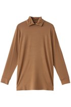 【ミズイロ インド/mizuiro ind】のshirt collar high neck P/O プルオーバー 人気、トレンドファッション・服の通販 founy(ファニー) ファッション Fashion レディースファッション Fashion for Women トップス・カットソー Cut & Sew Tops シャツ・ブラウス・オフィスカジュアル Elegant Blouses & Button-Ups ロングTシャツ・Tシャツ Longline T-Shirts & Tees カジュアルプルオーバー・ニットトップス Pullovers & Knit Tops / Casual Pullovers カットソー・ベーシックTシャツ Cut-and-Sewn Tops / Stretch Tees & Basics インナー Innerwear シンプル Simple, Minimal スリーブ Sleeve, Long Sleeve / Short Sleeve ハイネック High Neck, Mock Neck ベーシック Basic, Essential ロング Long, Long-Length エレガント 上品 Elegant A/W・秋冬 Autumn/Winter thumbnail orange|ID: prp329100004815915 ipo3291000000034980092