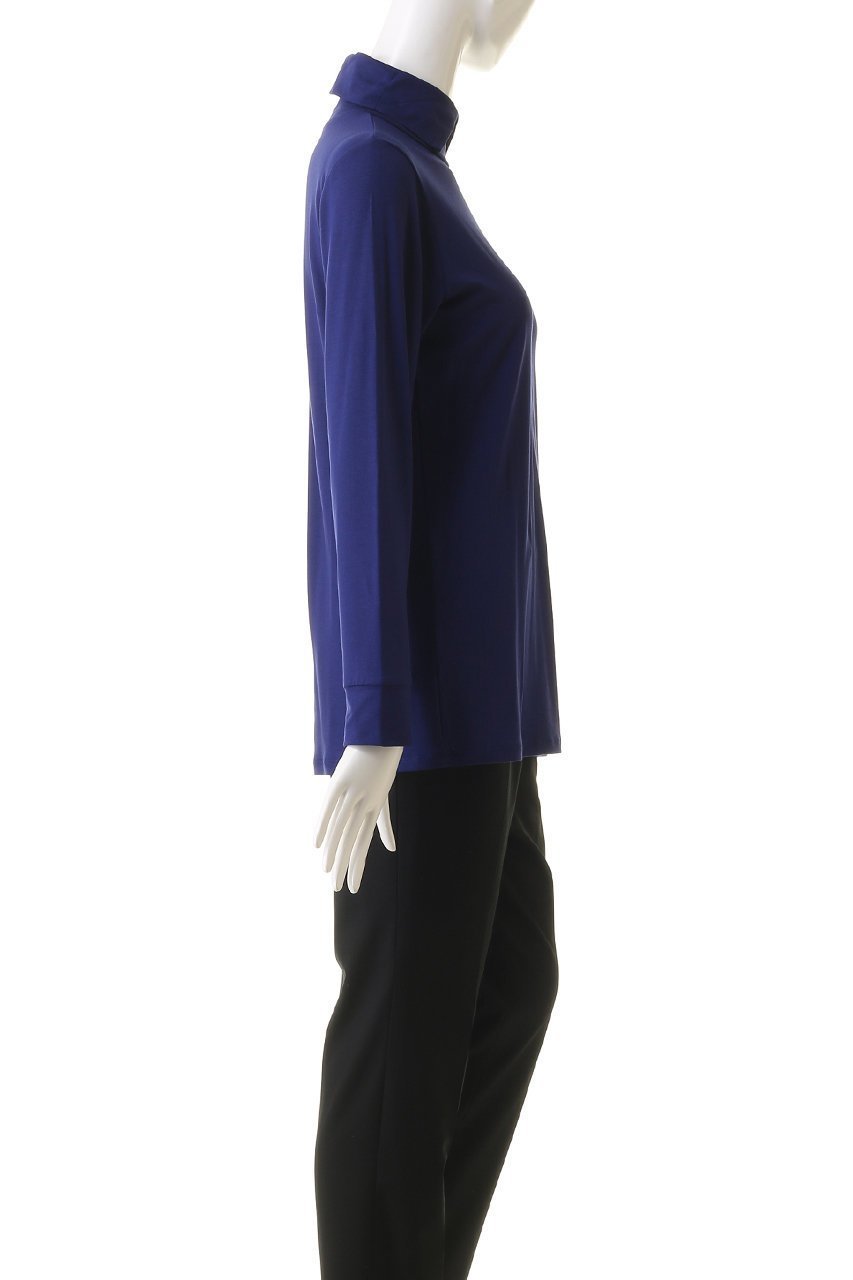 【ミズイロ インド/mizuiro ind】のshirt collar high neck P/O プルオーバー 人気、トレンドファッション・服の通販 founy(ファニー) 　ファッション　Fashion　レディースファッション　Fashion for Women　トップス・カットソー　Cut & Sew Tops　シャツ・ブラウス・オフィスカジュアル　Elegant Blouses & Button-Ups　ロングTシャツ・Tシャツ　Longline T-Shirts & Tees　カジュアルプルオーバー・ニットトップス　Pullovers & Knit Tops / Casual Pullovers　カットソー・ベーシックTシャツ　Cut-and-Sewn Tops / Stretch Tees & Basics　インナー　Innerwear　シンプル　Simple, Minimal　スリーブ　Sleeve, Long Sleeve / Short Sleeve　ハイネック　High Neck, Mock Neck　ベーシック　Basic, Essential　ロング　Long, Long-Length　エレガント 上品　Elegant　A/W・秋冬　Autumn/Winter　other-3|ID: prp329100004815915 ipo3291000000034980094