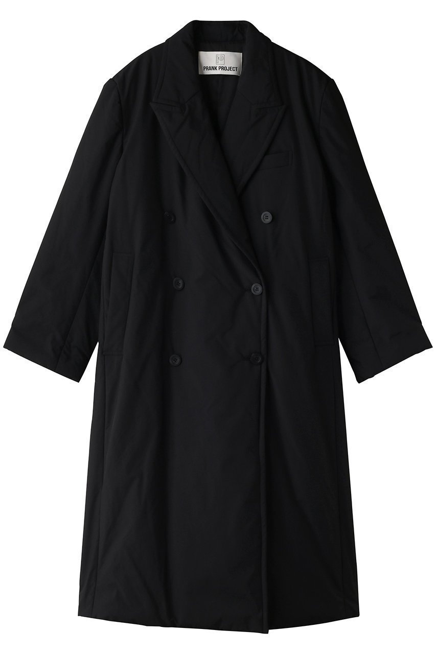 【プランク プロジェクト/PRANK PROJECT】の【UNISEX】オーバーパフチェスターコート/Over Puff Chester Coat インテリア・キッズ・メンズ・レディースファッション・服の通販 founy(ファニー) ファッション Fashion レディースファッション Fashion for Women アウター Coat / Outerwear Collection コート・ロングコート・ピーコート Long Coats, Peacoats & More チェスターコート・ロング丈アウター Chester Coats / Chesterfield Long Coats ユニセックス Unisex, Genderless おすすめ Recommended / Our Picks キャミソール Camisole, Spaghetti Strap Top コンパクト Compact, Small Size スマート Smart, Elegant タフタ Taffeta, Structured Fabric タンク Tank Top, Sleeveless Top チェスターコート Chester Coat, Long Coat 旅行 Travel 軽量 Lightweight, Ultra Light BLK(ブラック)|ID: prp329100004815916 ipo3291000000034980108