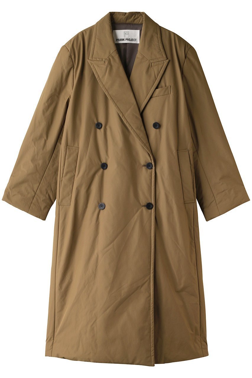 【プランク プロジェクト/PRANK PROJECT】の【UNISEX】オーバーパフチェスターコート/Over Puff Chester Coat インテリア・キッズ・メンズ・レディースファッション・服の通販 founy(ファニー) ファッション Fashion レディースファッション Fashion for Women アウター Coat / Outerwear Collection コート・ロングコート・ピーコート Long Coats, Peacoats & More チェスターコート・ロング丈アウター Chester Coats / Chesterfield Long Coats ユニセックス Unisex, Genderless おすすめ Recommended / Our Picks キャミソール Camisole, Spaghetti Strap Top コンパクト Compact, Small Size スマート Smart, Elegant タフタ Taffeta, Structured Fabric タンク Tank Top, Sleeveless Top チェスターコート Chester Coat, Long Coat 旅行 Travel 軽量 Lightweight, Ultra Light BGE(ベージュ)|ID: prp329100004815916 ipo3291000000034980109
