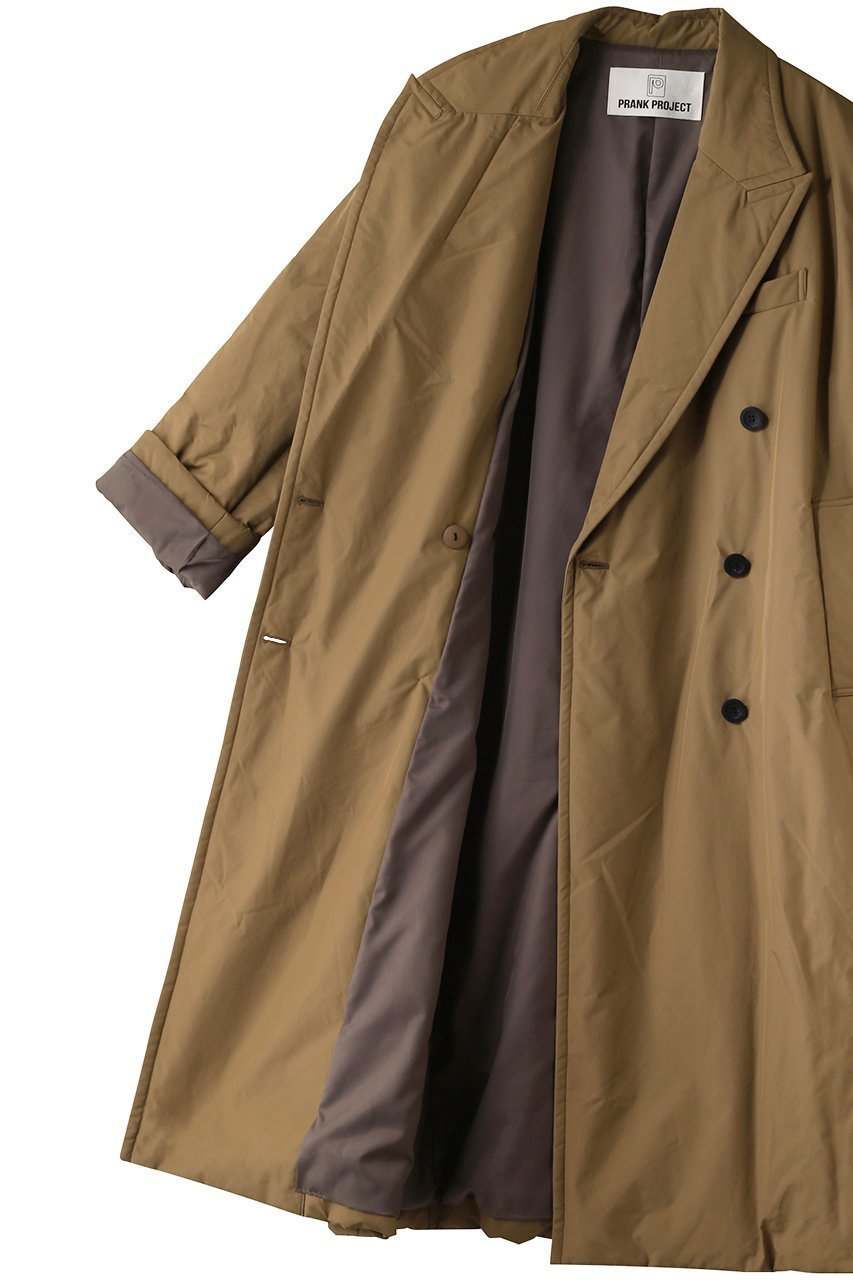 【プランク プロジェクト/PRANK PROJECT】の【UNISEX】オーバーパフチェスターコート/Over Puff Chester Coat 人気、トレンドファッション・服の通販 founy(ファニー) ファッション Fashion レディースファッション Fashion for Women アウター Coat / Outerwear Collection コート・ロングコート・ピーコート Long Coats, Peacoats & More チェスターコート・ロング丈アウター Chester Coats / Chesterfield Long Coats ユニセックス Unisex, Genderless おすすめ Recommended / Our Picks キャミソール Camisole, Spaghetti Strap Top コンパクト Compact, Small Size スマート Smart, Elegant タフタ Taffeta, Structured Fabric タンク Tank Top, Sleeveless Top チェスターコート Chester Coat, Long Coat 旅行 Travel 軽量 Lightweight, Ultra Light other-6|ID: prp329100004815916 ipo3291000000034980114