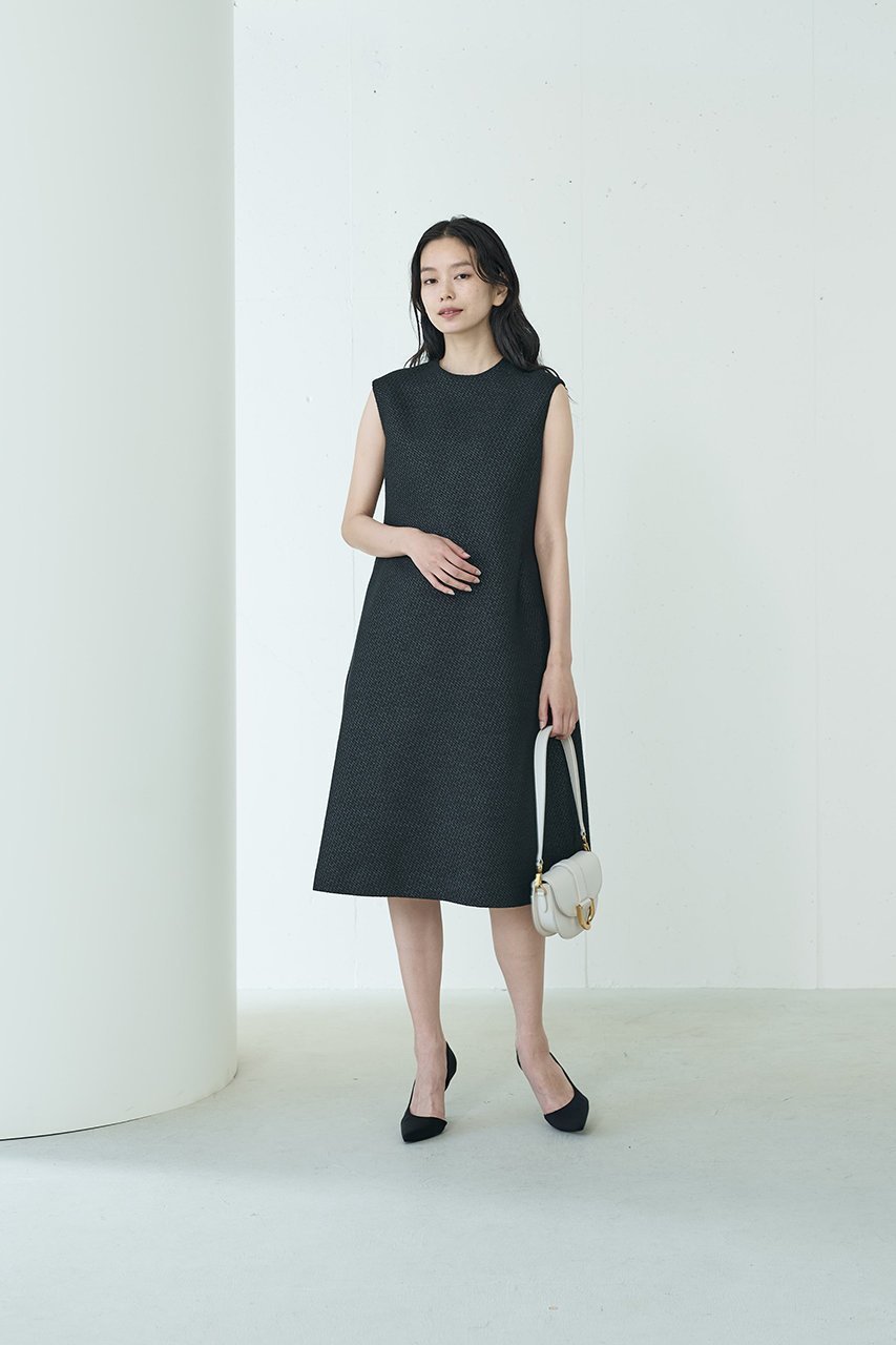 【ジェイドット/j.】のドビーツイードワンピース 人気、トレンドファッション・服の通販 founy(ファニー) ファッション Fashion レディースファッション Fashion for Women ワンピース Dresses チュニック Tunic Tops & Dresses チュニック Tunic, Long Top パターン Pattern, Design Print ファブリック Fabric, Textile フォーマル Formal, Dressy エレガント 上品 Elegant other-6|ID: prp329100004815918 ipo3291000000036187908