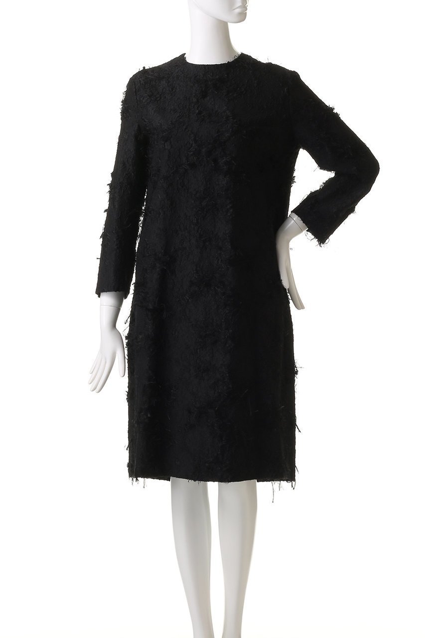 【ジェイドット/j.】のカットジャカードワンピース 人気、トレンドファッション・服の通販 founy(ファニー) 　ファッション　Fashion　レディースファッション　Fashion for Women　ワンピース　Dresses　チュニック　Tunic Tops & Dresses　シンプル　Simple, Minimal　ジャカード／ジャガード　Jacquard, Woven Pattern　スリット　Slit, Slit Detail　チュニック　Tunic, Long Top　other-2|ID: prp329100004815919 ipo3291000000034980134