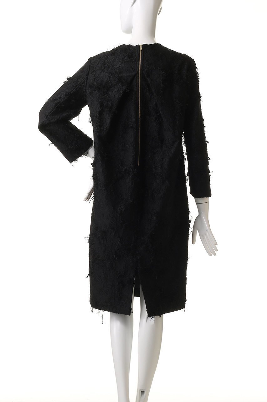 【ジェイドット/j.】のカットジャカードワンピース 人気、トレンドファッション・服の通販 founy(ファニー) 　ファッション　Fashion　レディースファッション　Fashion for Women　ワンピース　Dresses　チュニック　Tunic Tops & Dresses　シンプル　Simple, Minimal　ジャカード／ジャガード　Jacquard, Woven Pattern　スリット　Slit, Slit Detail　チュニック　Tunic, Long Top　other-4|ID: prp329100004815919 ipo3291000000035906232