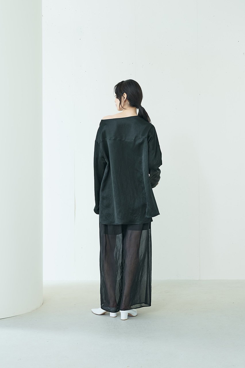 【ジェイドット/j.】のアセテートリネンドレープチュニック 人気、トレンドファッション・服の通販 founy(ファニー) 　ファッション　Fashion　レディースファッション　Fashion for Women　ワンピース　Dresses　チュニック　Tunic Tops & Dresses　アシンメトリー　Asymmetrical Style　チュニック　Tunic, Long Top　ドレープ　Drape, Draping Fabric　ファブリック　Fabric, Textile　ボトム　Bottoms, Lower Wear　other-7|ID: prp329100004815920 ipo3291000000035670010