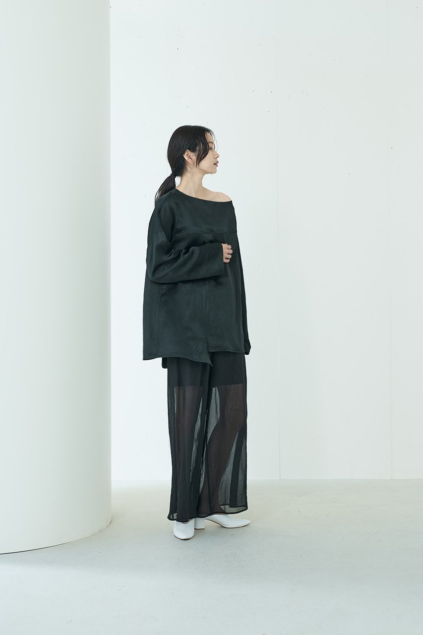 【ジェイドット/j.】のアセテートリネンドレープチュニック 人気、トレンドファッション・服の通販 founy(ファニー) 　ファッション　Fashion　レディースファッション　Fashion for Women　ワンピース　Dresses　チュニック　Tunic Tops & Dresses　アシンメトリー　Asymmetrical Style　チュニック　Tunic, Long Top　ドレープ　Drape, Draping Fabric　ファブリック　Fabric, Textile　ボトム　Bottoms, Lower Wear　other-8|ID: prp329100004815920 ipo3291000000035670013