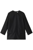 【ジェイドット/j.】のヴァージンウールMIXチュニック ブラック|ID: prp329100004815922 ipo3291000000034980160