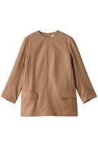 【ジェイドット/j.】のヴァージンウールMIXチュニック 人気、トレンドファッション・服の通販 founy(ファニー) ファッション Fashion レディースファッション Fashion for Women ワンピース Dresses チュニック Tunic Tops & Dresses おすすめ Recommended / Our Picks ジャケット Jacket, Outerwear セットアップ Set-Up, Coordinated Outfit チュニック Tunic, Long Top モダン Modern, Contemporary thumbnail キャメル|ID: prp329100004815922 ipo3291000000036089597