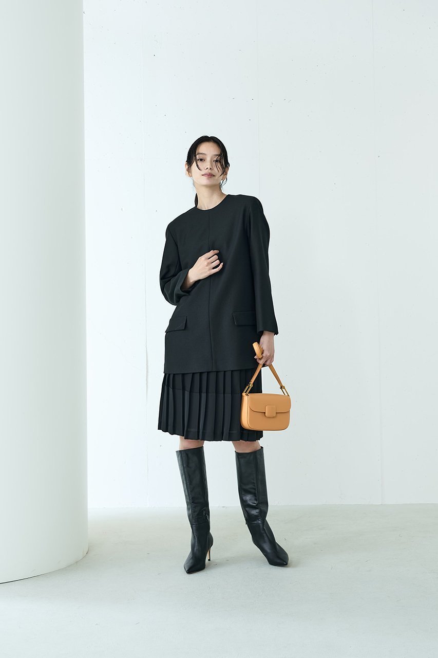 【ジェイドット/j.】のヴァージンウールMIXチュニック 人気、トレンドファッション・服の通販 founy(ファニー) 　ファッション　Fashion　レディースファッション　Fashion for Women　ワンピース　Dresses　チュニック　Tunic Tops & Dresses　おすすめ　Recommended / Our Picks　ジャケット　Jacket, Outerwear　セットアップ　Set-Up, Coordinated Outfit　チュニック　Tunic, Long Top　モダン　Modern, Contemporary　other-6|ID: prp329100004815922 ipo3291000000036089602