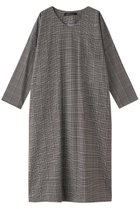 【ミズイロ インド/mizuiro ind】のcheck print V neck wide OP ワンピース 人気、トレンドファッション・服の通販 founy(ファニー) ファッション Fashion レディースファッション Fashion for Women ワンピース Dresses チュニック Tunic Tops & Dresses チェック Check, Plaid, Tartan チュニック Tunic, Long Top ポケット Pocket, Pocket Detail ロング Long, Long-Length エレガント 上品 Elegant 冬 Winter / This Winter 春 Spring 秋 Autumn thumbnail c.gray|ID: prp329100004815923 ipo3291000000034980168