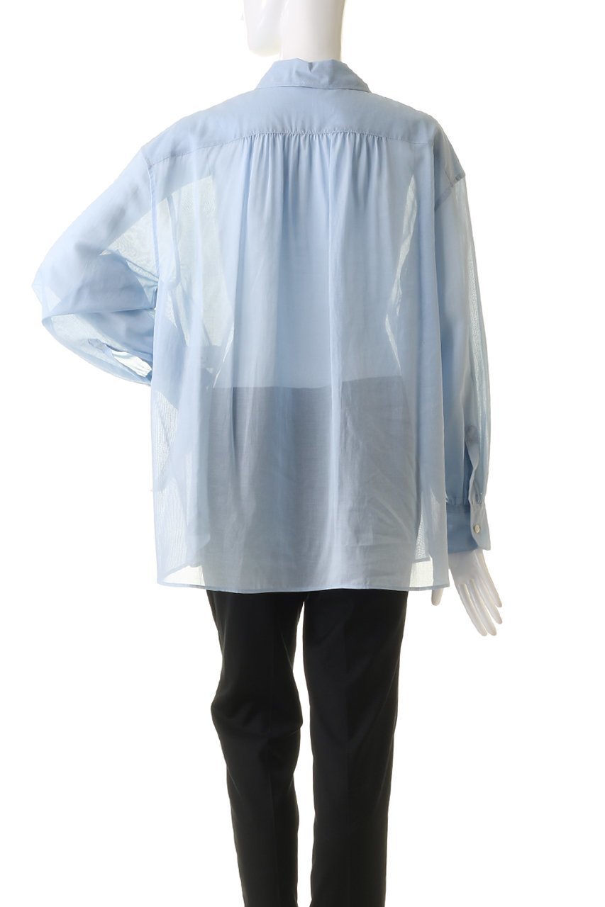 【ジェイドット/j.】のシアーコットンシンプルシャツ 人気、トレンドファッション・服の通販 founy(ファニー) 　ファッション　Fashion　レディースファッション　Fashion for Women　トップス・カットソー　Cut & Sew Tops　シャツ・ブラウス・オフィスカジュアル　Elegant Blouses & Button-Ups　シンプル　Simple, Minimal　スリーブ　Sleeve, Long Sleeve / Short Sleeve　ロング　Long, Long-Length　エレガント 上品　Elegant　other-4|ID: prp329100004815925 ipo3291000000035908130