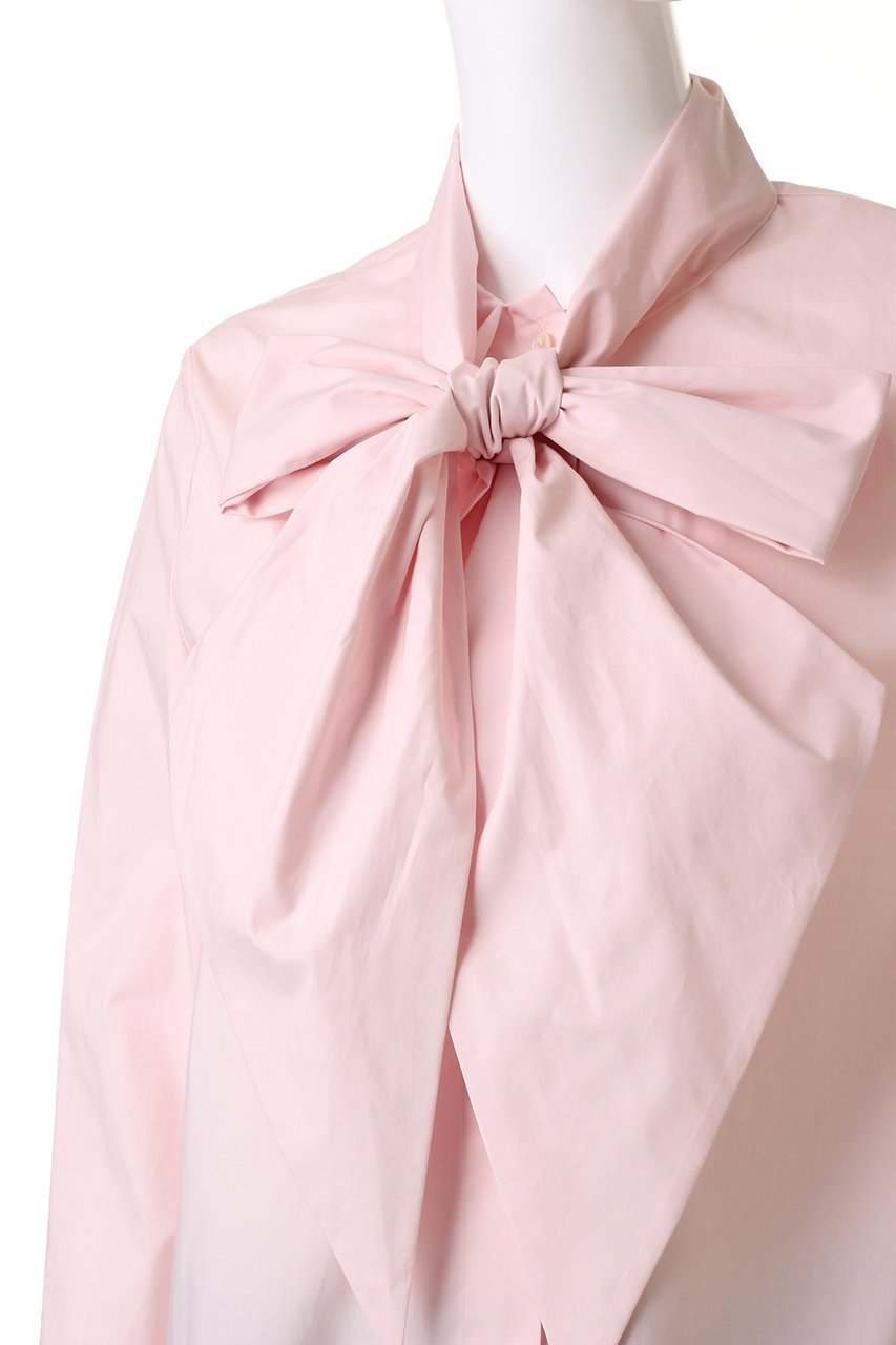 【ジェイドット/j.】の双糸コットンボウタイブラウス 人気、トレンドファッション・服の通販 founy(ファニー) 　ファッション　Fashion　レディースファッション　Fashion for Women　トップス・カットソー　Cut & Sew Tops　シャツ・ブラウス・オフィスカジュアル　Elegant Blouses & Button-Ups　スリーブ　Sleeve, Long Sleeve / Short Sleeve　ロング　Long, Long-Length　other-5|ID: prp329100004815927 ipo3291000000035670027