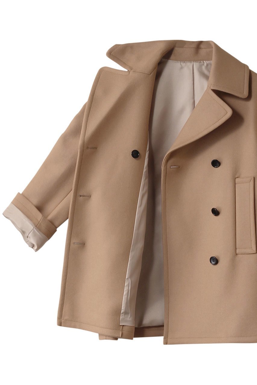 【ジェイドット/j.】のプレミアムウールPコート 人気、トレンドファッション・服の通販 founy(ファニー) 　ファッション　Fashion　レディースファッション　Fashion for Women　アウター　Coat / Outerwear Collection　コート・ロングコート・ピーコート　Long Coats, Peacoats & More　Pコート　Pea Coats　ショート　Short, Short Length　トレンド　Trend, Trending Now　プレミアム　Premium, High-End　リュクス　Luxury, Elegant, High-End, Chic　other-6|ID: prp329100004815929 ipo3291000000035773557