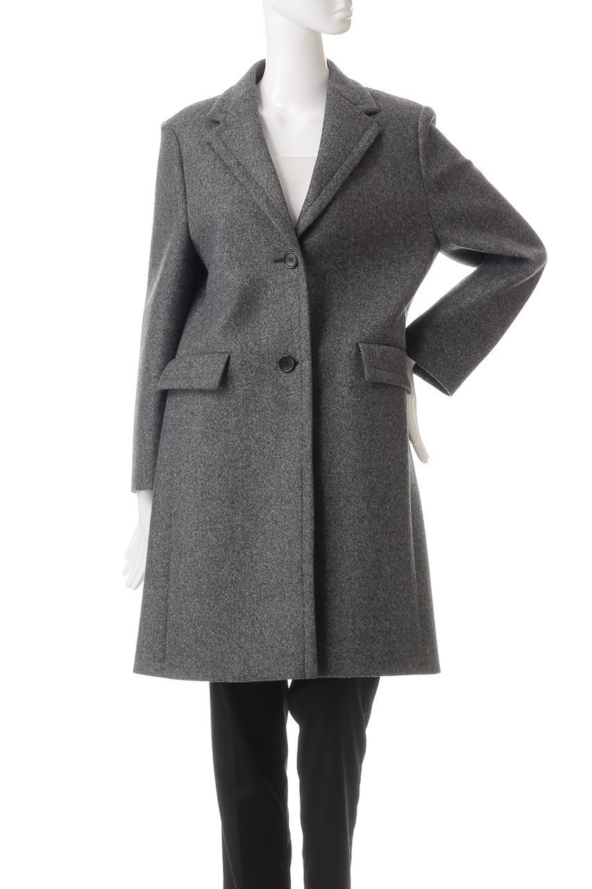 【ジェイドット/j.】のボンディングツイードチェスターコート 人気、トレンドファッション・服の通販 founy(ファニー) 　ファッション　Fashion　レディースファッション　Fashion for Women　アウター　Coat / Outerwear Collection　コート・ロングコート・ピーコート　Long Coats, Peacoats & More　チェスターコート・ロング丈アウター　Chester Coats / Chesterfield Long Coats　エレガント 上品　Elegant　チェスターコート　Chester Coat, Long Coat　ツイード　Twill, Twill Weave　トレンド　Trend, Trending Now　ベーシック　Basic, Essential　ボンディング　Bonding, Bonded Fabric　ロング　Long, Long-Length　other-2|ID: prp329100004815931 ipo3291000000034980260