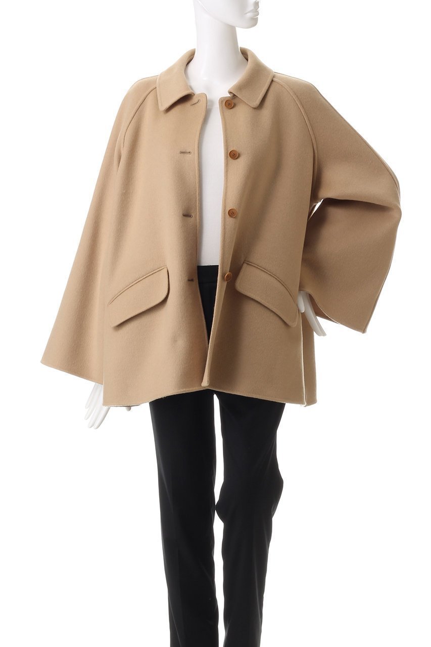 【ジェイドット/j.】のダブルフェイスミドルポンチョコート 人気、トレンドファッション・服の通販 founy(ファニー) 　ファッション　Fashion　レディースファッション　Fashion for Women　アウター　Coat / Outerwear Collection　コート・ロングコート・ピーコート　Long Coats, Peacoats & More　ポンチョ・ケープコート　Ponchos & Capes　おすすめ　Recommended / Our Picks　ショート　Short, Short Length　バランス　Balance, Style Balance　パーティ　Party, Party Style　ファブリック　Fabric, Textile　ミドル　Middle Length, Mid Height　other-7|ID: prp329100004815932 ipo3291000000034980275