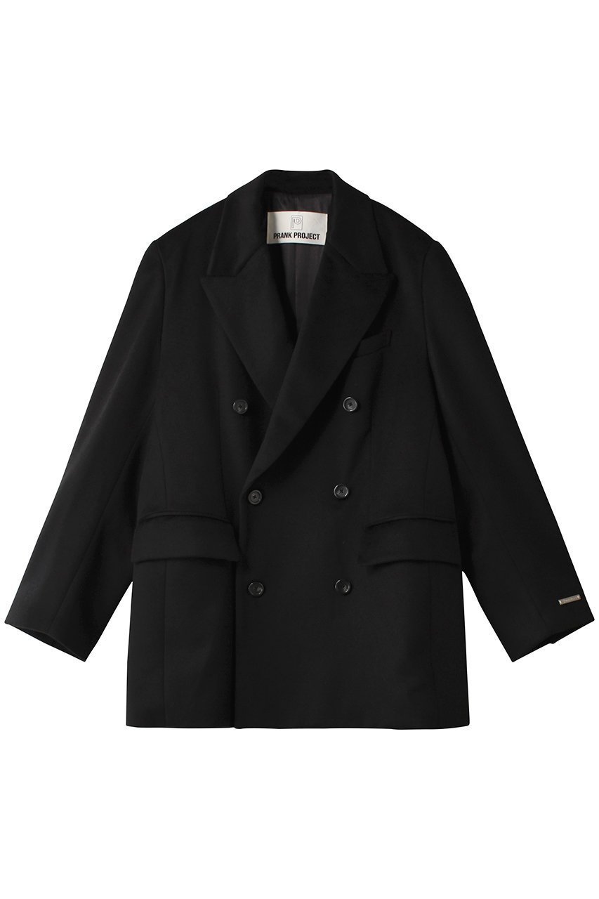 【プランク プロジェクト/PRANK PROJECT】のジャケットコート / Jacket Coat インテリア・キッズ・メンズ・レディースファッション・服の通販 founy(ファニー) 　ファッション　Fashion　レディースファッション　Fashion for Women　アウター　Coat / Outerwear Collection　コート・ロングコート・ピーコート　Long Coats, Peacoats & More　レディースジャケット・軽アウター　Jackets　おすすめ　Recommended / Our Picks　クラシック　Classic, Timeless Style　ショート　Short, Short Length　ジャケット　Jacket, Outerwear　スウェット / スエット　Sweatshirt, Sweatwear　セットアップ　Set-Up, Coordinated Outfit　チェック　Check, Plaid, Tartan　ツイード　Twill, Twill Weave　フィット　Fit, Slim Fit　ロング　Long, Long-Length　BLK(ブラック)|ID: prp329100004815934 ipo3291000000034980316