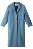 【プランク プロジェクト/PRANK PROJECT】のメルトンシングルチェスターコート / Melton Single Chester Coat BLU(ブルー)|ID: prp329100004815935 ipo3291000000034980341