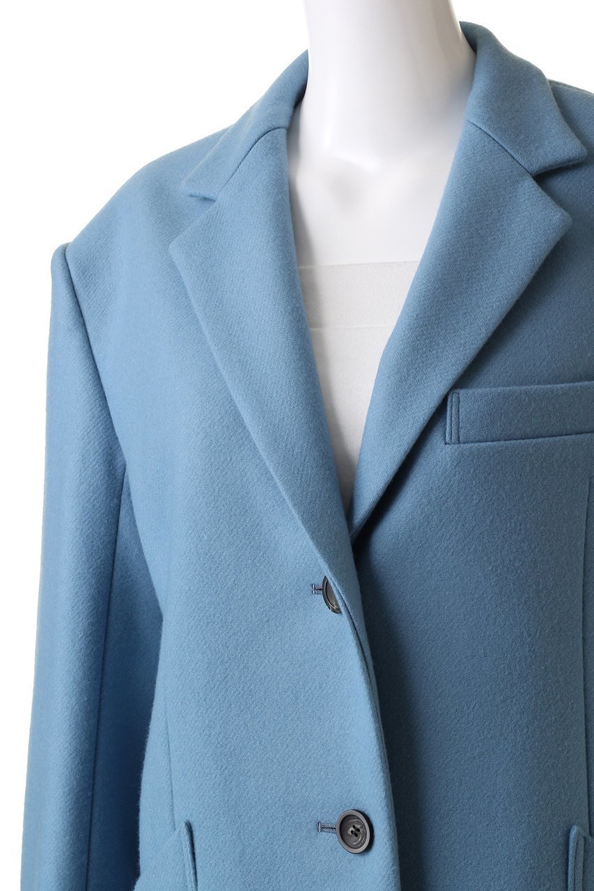 【プランク プロジェクト/PRANK PROJECT】のメルトンシングルチェスターコート / Melton Single Chester Coat 人気、トレンドファッション・服の通販 founy(ファニー) ファッション Fashion レディースファッション Fashion for Women アウター Coat / Outerwear Collection コート・ロングコート・ピーコート Long Coats, Peacoats & More チェスターコート・ロング丈アウター Chester Coats / Chesterfield Long Coats ショルダー Shoulder, Shoulder Strap マニッシュ Mannish, Boyish メルトン Melton, Heavy Wool ロング Long, Long-Length other-5|ID: prp329100004815935 ipo3291000000035392657