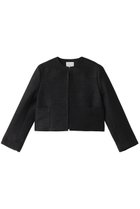 【ジェイドット/j.】のドビーツイードショートジャケット 人気、トレンドファッション・服の通販 founy(ファニー) ファッション Fashion レディースファッション Fashion for Women アウター Coat / Outerwear Collection レディースジャケット・軽アウター Jackets コンパクト Compact, Small Size ジャケット Jacket, Outerwear ツイード Twill, Twill Weave エレガント 上品 Elegant thumbnail ブラック|ID: prp329100004815936 ipo3291000000034980350