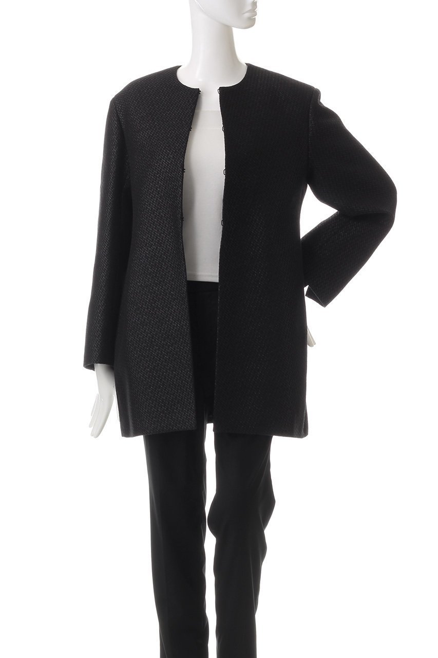 【ジェイドット/j.】のドビーツイードロングジャケット 人気、トレンドファッション・服の通販 founy(ファニー) 　ファッション　Fashion　レディースファッション　Fashion for Women　アウター　Coat / Outerwear Collection　レディースジャケット・軽アウター　Jackets　オケージョン　Occasion Wear　シェイプ　Shape, Slim Fit　シンプル　Simple, Minimal　ジャケット　Jacket, Outerwear　ロング　Long, Long-Length　エレガント 上品　Elegant　A/W・秋冬　Autumn/Winter　other-7|ID: prp329100004815937 ipo3291000000034980365