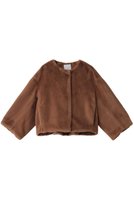 【ジェイドット/j.】のフェイクファーノーカラージャケット 人気、トレンドファッション・服の通販 founy(ファニー) ファッション Fashion レディースファッション Fashion for Women アウター Coat / Outerwear Collection レディースジャケット・軽アウター Jackets ノーカラージャケット / シンプル上品コーデ Collarless Jackets なめらか Smooth, Silky Texture ショート Short, Short Length ジャケット Jacket, Outerwear スリーブ Sleeve, Long Sleeve / Short Sleeve パーティ Party, Party Style フェイクファー Faux Fur, Imitation Fur フォルム Silhouette, Form フレア Flare, Flared ボトム Bottoms, Lower Wear リュクス Luxury, Elegant, High-End, Chic エレガント 上品 Elegant 今季 This Season, Current Season |ID:prp329100004815938