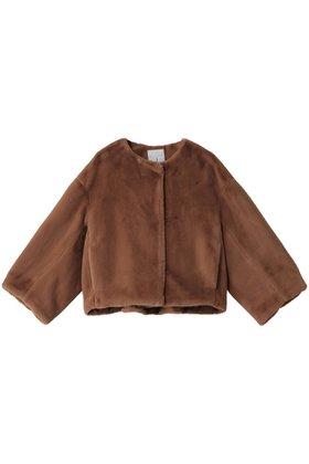 【ジェイドット/j.】 フェイクファーノーカラージャケット人気、トレンドファッション・服の通販 founy(ファニー) ファッション Fashion レディースファッション Fashion for Women アウター Coat / Outerwear Collection レディースジャケット・軽アウター Jackets ノーカラージャケット / シンプル上品コーデ Collarless Jackets なめらか Smooth, Silky Texture ショート Short, Short Length ジャケット Jacket, Outerwear スリーブ Sleeve, Long Sleeve / Short Sleeve パーティ Party, Party Style フェイクファー Faux Fur, Imitation Fur フォルム Silhouette, Form フレア Flare, Flared ボトム Bottoms, Lower Wear リュクス Luxury, Elegant, High-End, Chic エレガント 上品 Elegant 今季 This Season, Current Season |ID:prp329100004815938