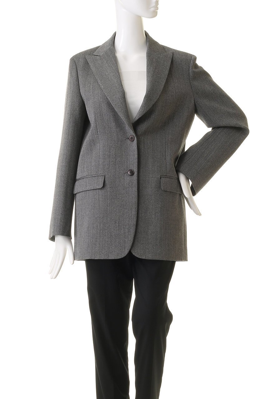 【ジェイドット/j.】のヴァージンウールボクシージャケット 人気、トレンドファッション・服の通販 founy(ファニー) 　ファッション　Fashion　レディースファッション　Fashion for Women　アウター　Coat / Outerwear Collection　レディースジャケット・軽アウター　Jackets　なめらか　Smooth, Silky Texture　ジャケット　Jacket, Outerwear　マニッシュ　Mannish, Boyish　A/W・秋冬　Autumn/Winter　other-2|ID: prp329100004815941 ipo3291000000034980397